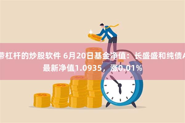 带杠杆的炒股软件 6月20日基金净值：长盛盛和纯债A最新