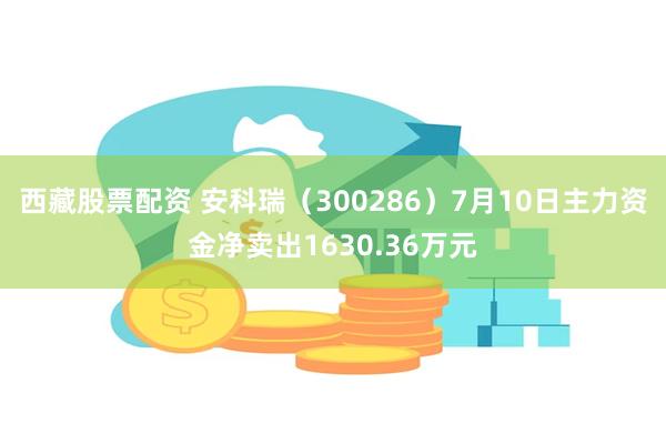 西藏股票配资 安科瑞（300286）7月10日主力资金净